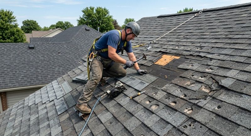 House Roof Repair in Pittston, PA
