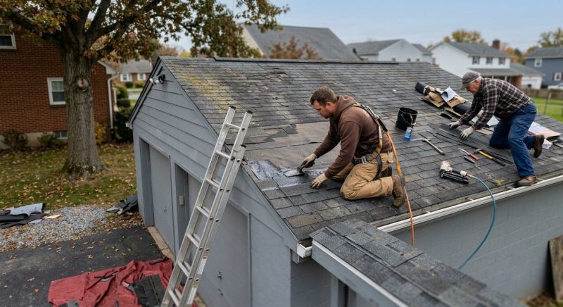 House Roof Repair in Wilkes Barre, PA