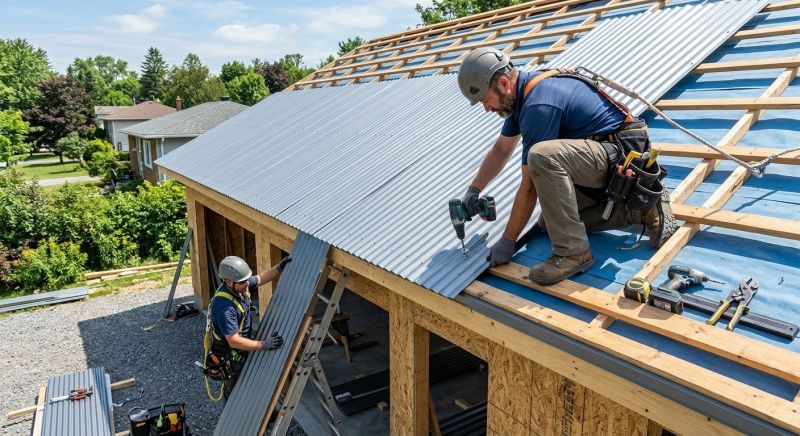 Metal Roof Installation in Scranton, PA