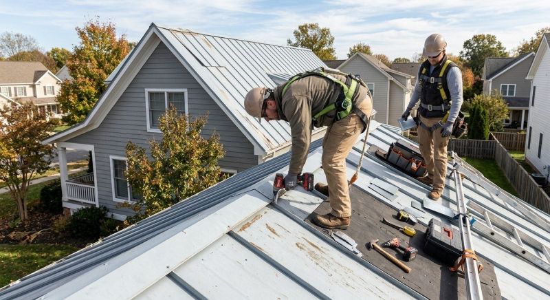 Metal Roof Repair in Moscow, PA