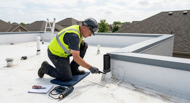 Pvc Roof Inspection in Luzerne County, PA