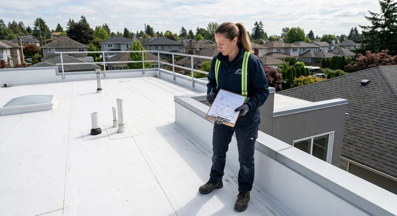 Pvc Roof Inspection in Luzerne County, PA