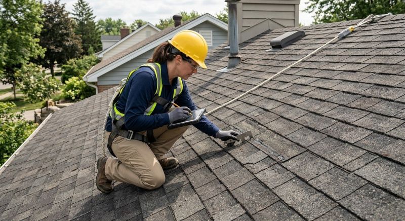 Roof Damage Inspection in Albrightsville, PA
