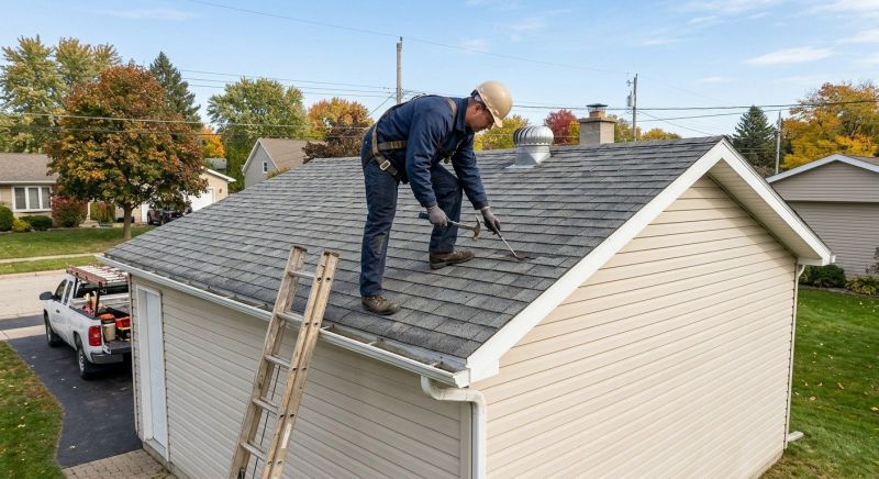 Roof Damage Inspection in Plymouth, PA