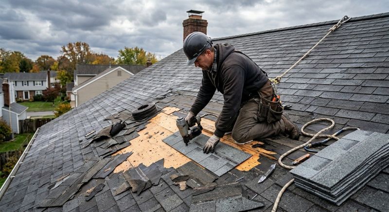 Roof Damage Repair in Kingston, PA