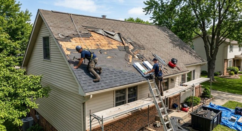 Roof Damage Repair in Luzerne County, PA