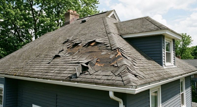 Roof Damage Restoration in Benton, PA