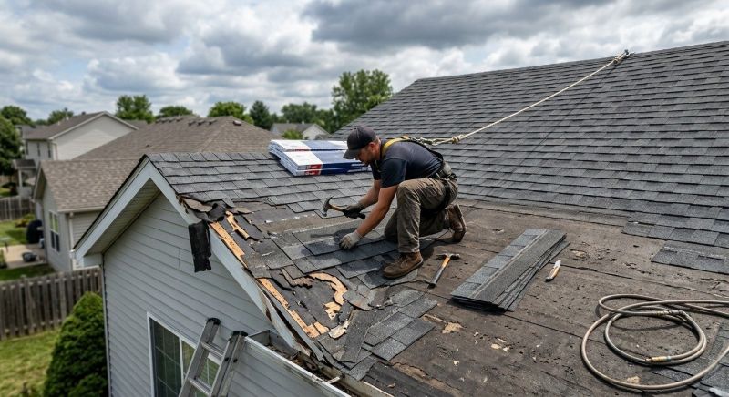 Roof Damage Restoration in Hazleton, PA