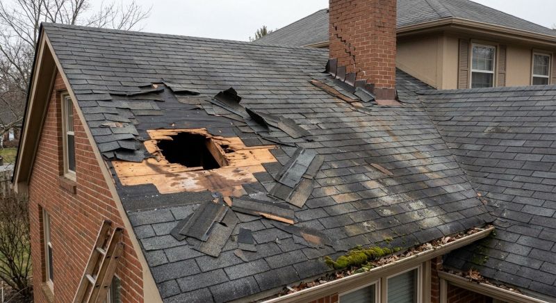 Roof Damage Restoration in Luzerne County, PA