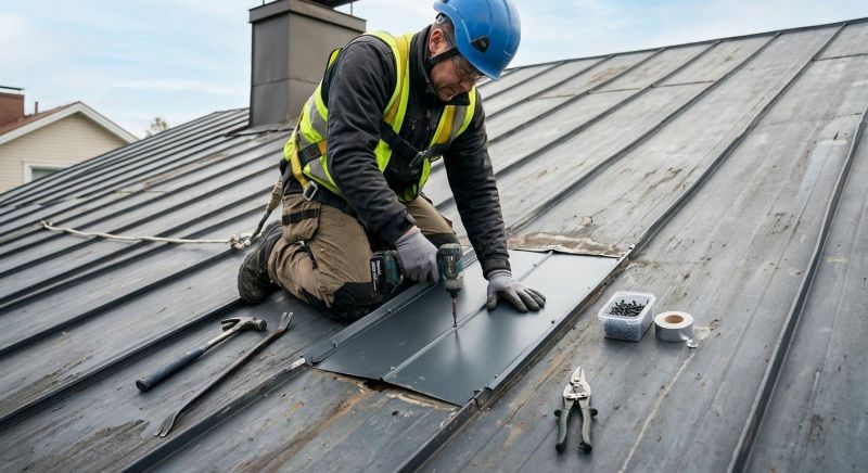 Roof Panel Repair in Luzerne County, PA
