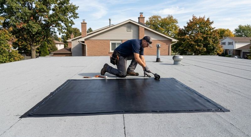 Rubber Roof Repair in Hunlock Creek, PA
