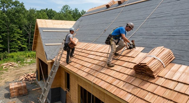 Shake Roof Replacement in Harveys Lake, PA