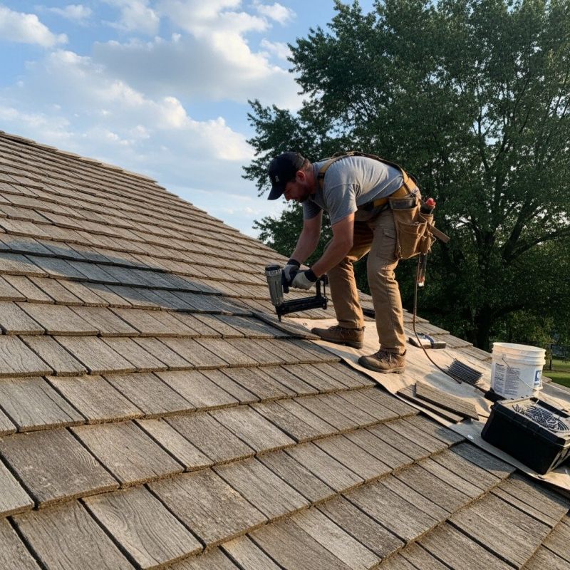 Shake Shingle Repair in Benton, PA