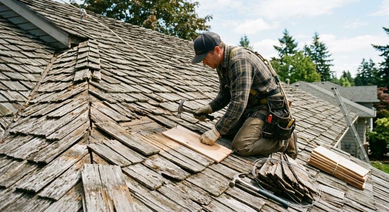 Shake Shingle Repair in Luzerne County, PA