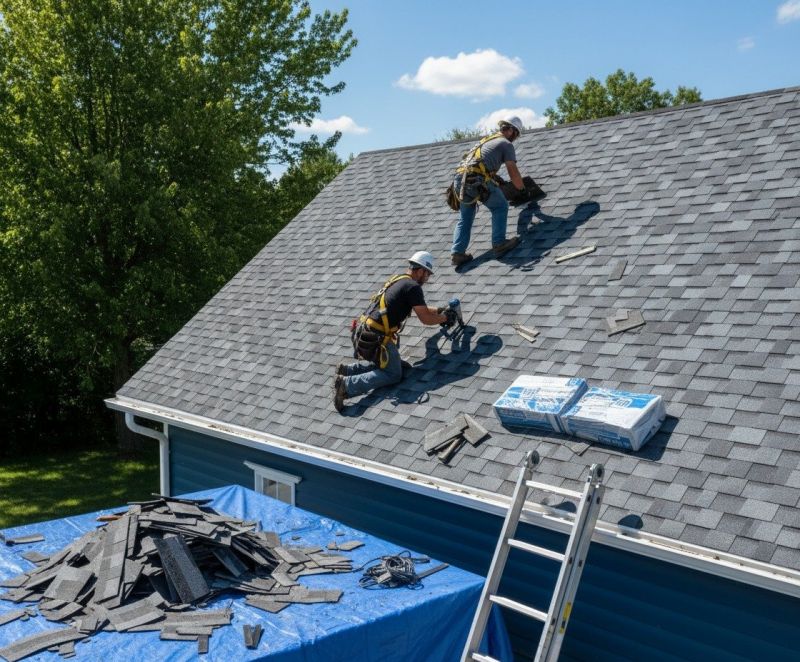 Shingle Roof Replacement in Clarks Summit, PA