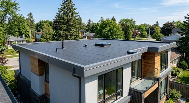 Single Ply Roof Installation in Blakeslee, PA