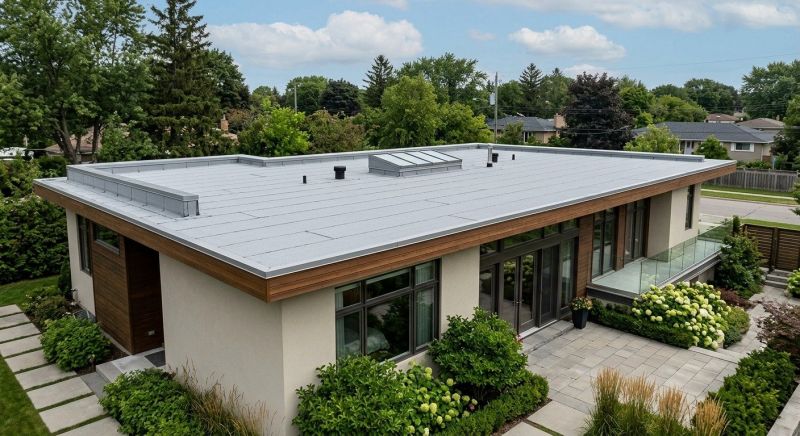 Single Ply Roof Installation in Taylor, PA