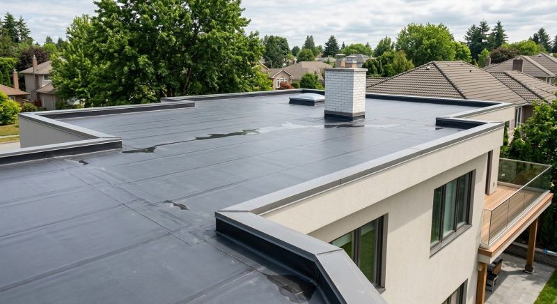 Single Ply Roof Installation in Taylor, PA