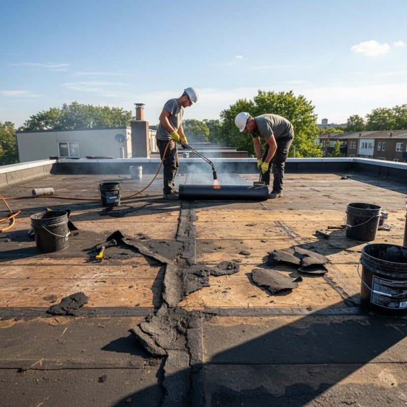 Single Ply Roof Repair in Kingston, PA