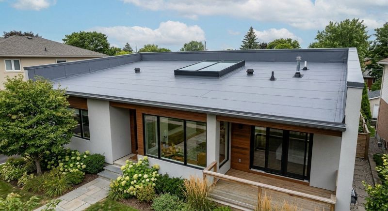 Single Ply Roof Replacement in Hazleton, PA