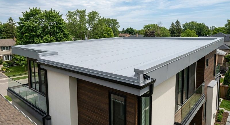 Single Ply Roof Replacement in Peckville, PA
