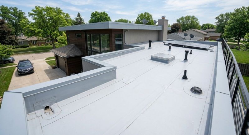 Single Ply Roof Replacement in Peckville, PA