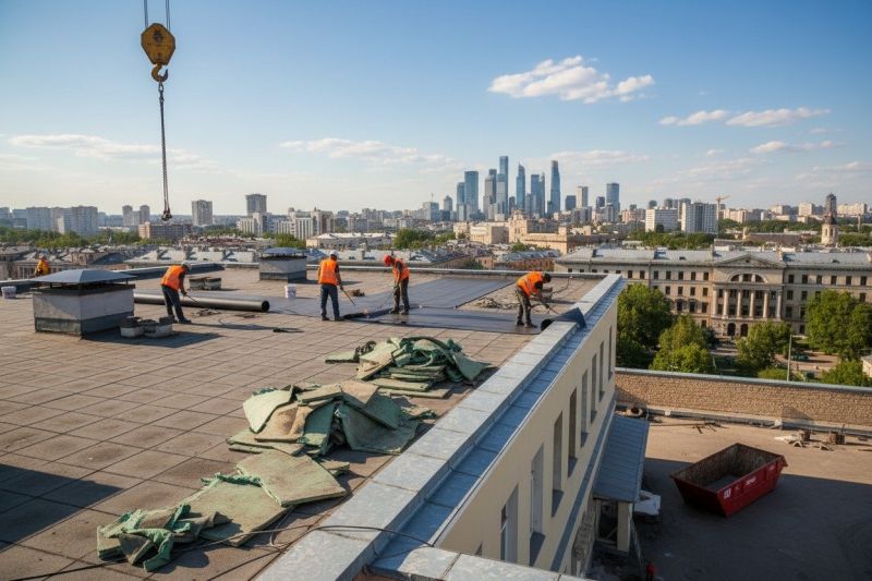 Single Ply Roof Replacement in Wilkes Barre, PA