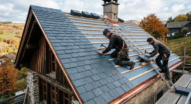 Slate Roof Construction in Luzerne County, PA