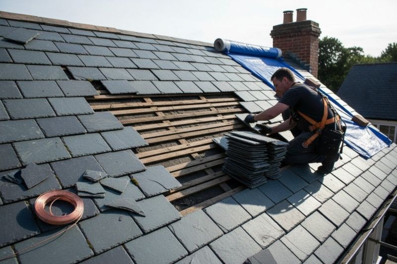 Slate Roof Leak Repair in Luzerne County, PA