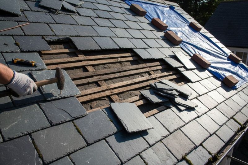 Slate Roof Repair in Dallas, PA