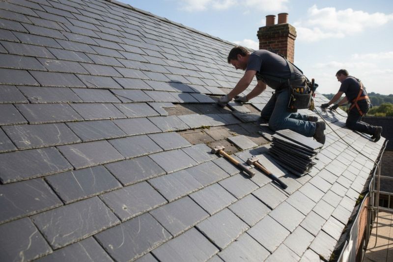 Slate Roof Repair in Mountain Top, PA