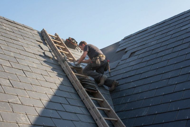 Slate Roof Repair in Mountain Top, PA