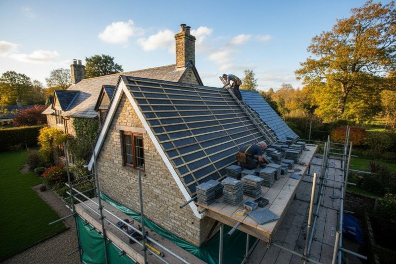 Slate Roof Replacement in Albrightsville, PA