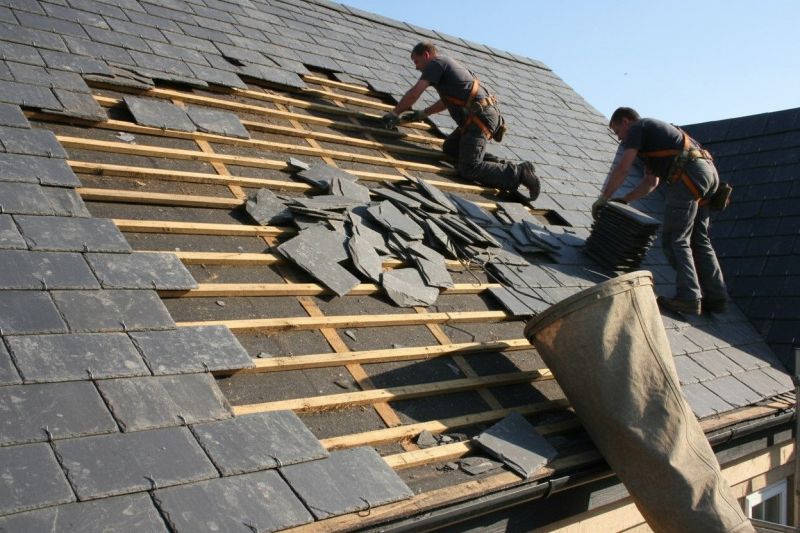 Slate Roof Replacement in Dallas, PA