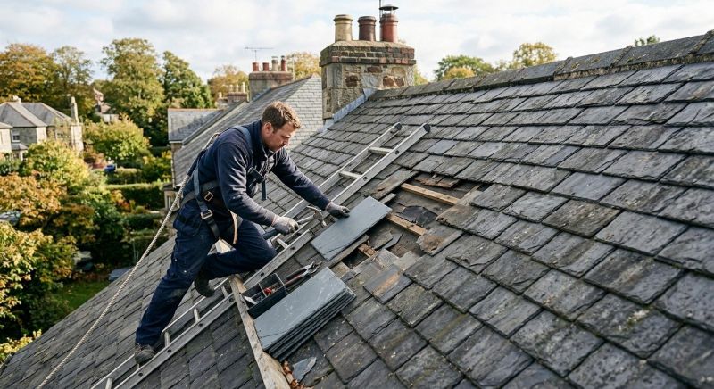 Slate Shingles Repair in Dallas, PA
