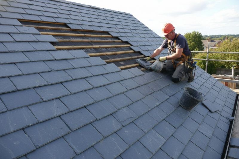 Slate Shingles Repair in Hazleton, PA