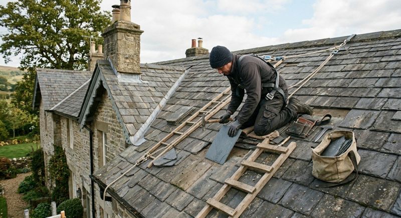Slate Shingles Repair in Scranton, PA
