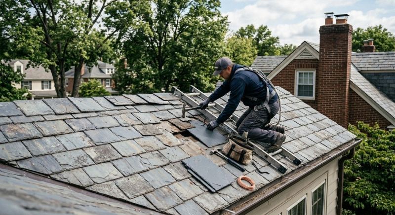 Slate Shingles Repair in Shickshinny, PA