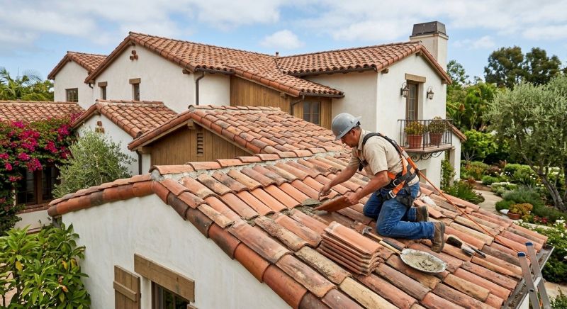 Spanish Tile Roof Repair in Luzerne County, PA