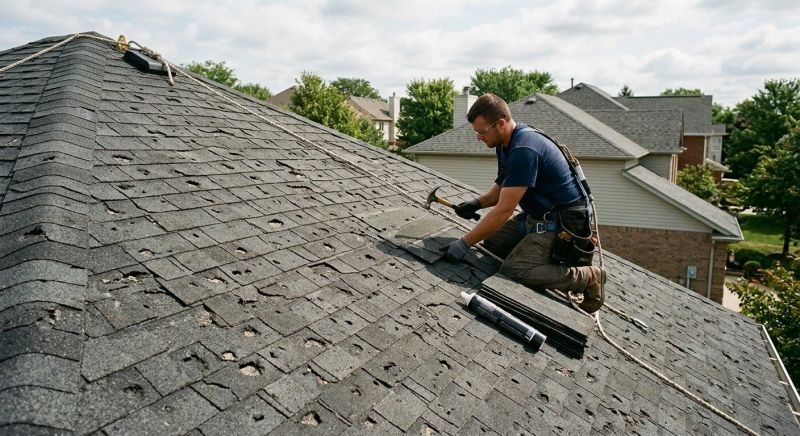 Storm Damage Roof Repair in Dallas, PA