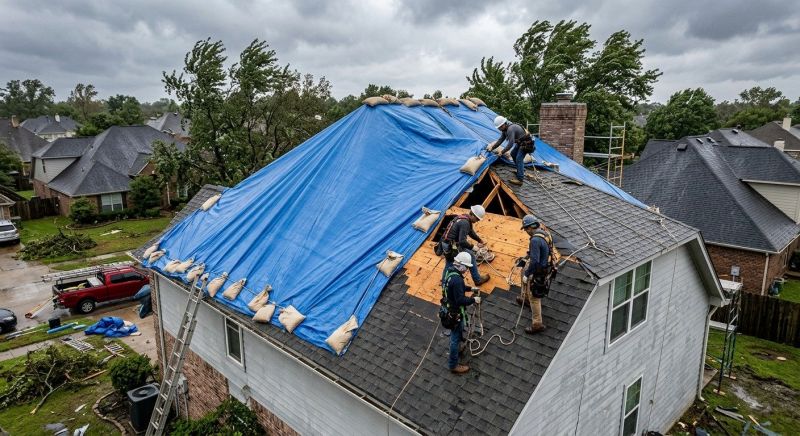 Storm Damage Roof Repair in Pocono Lake, PA