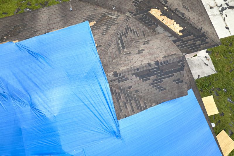 Storm Damage Roof Tarping in Luzerne County, PA