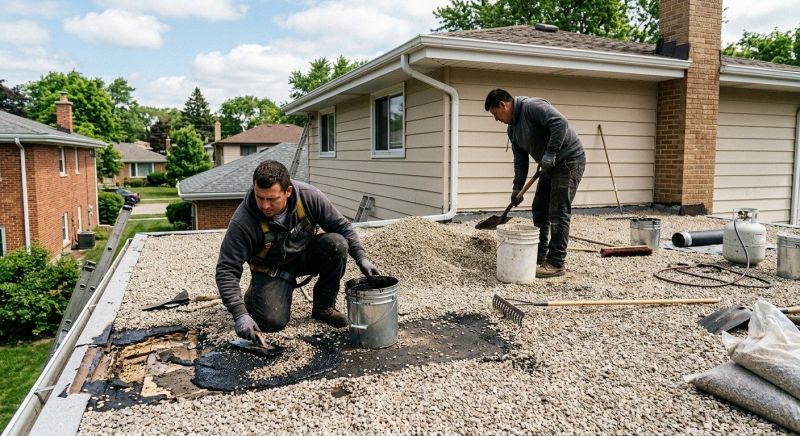 Tar And Gravel Roof Repair in Albrightsville, PA
