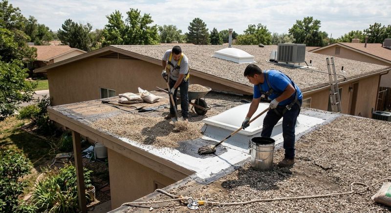 Tar And Gravel Roof Repair in Harveys Lake, PA
