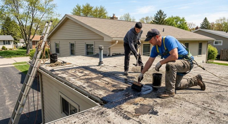 Tar And Gravel Roof Repair in Hazleton, PA