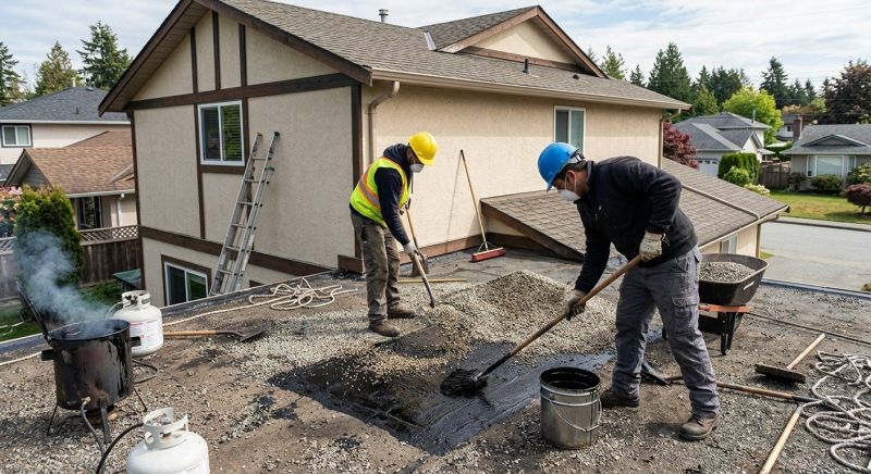 Tar And Gravel Roof Repair in Moscow, PA