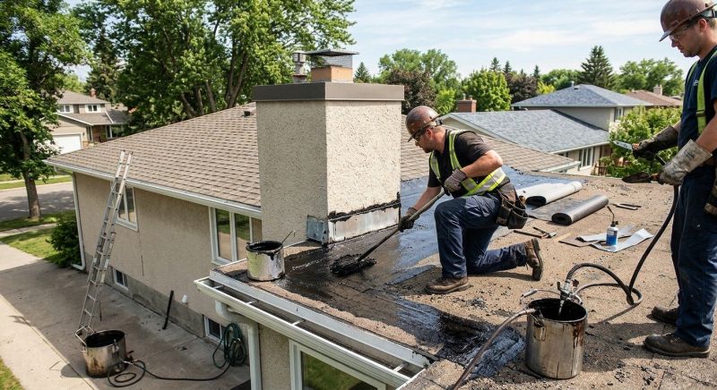Tar And Gravel Roof Repair in Mountain Top, PA