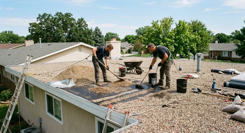 Tar And Gravel Roof Repair in Pocono Lake, PA