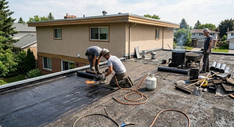 Tar Roof Repair in Benton, PA