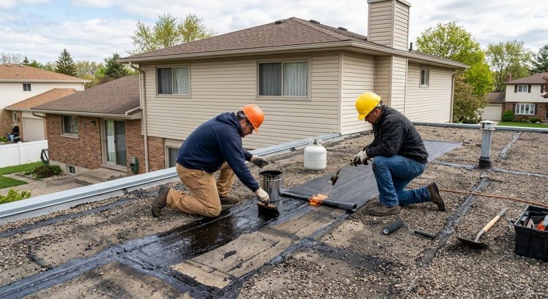 Tar Roof Repair in Blakeslee, PA
